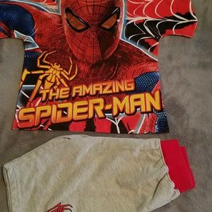 Boy Spider-Man set size 8